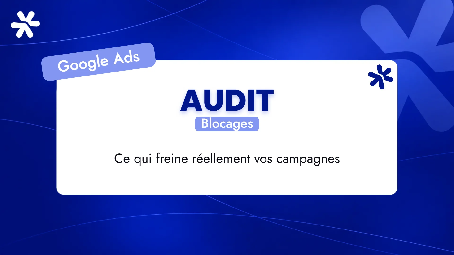 Audit – Blocages