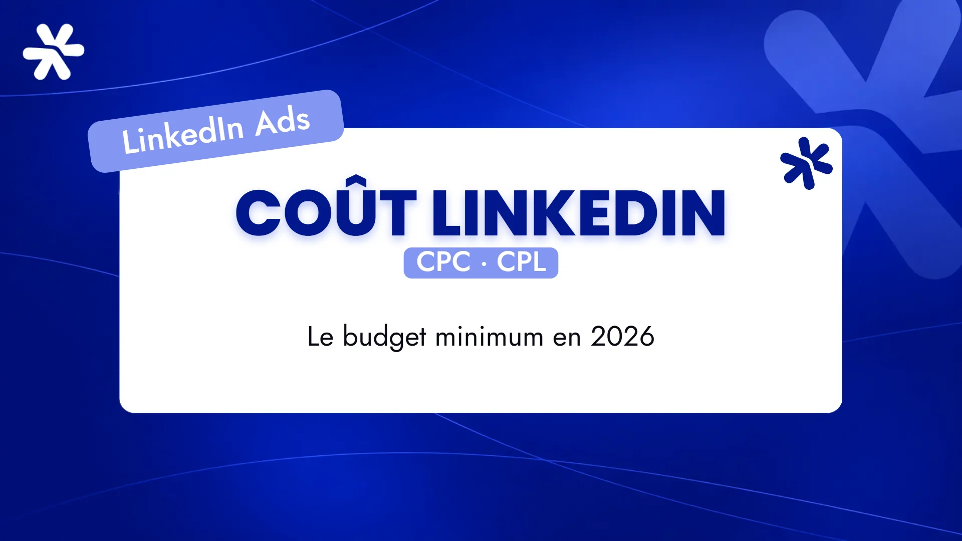 Coût LinkedIn – CPC · CPL
