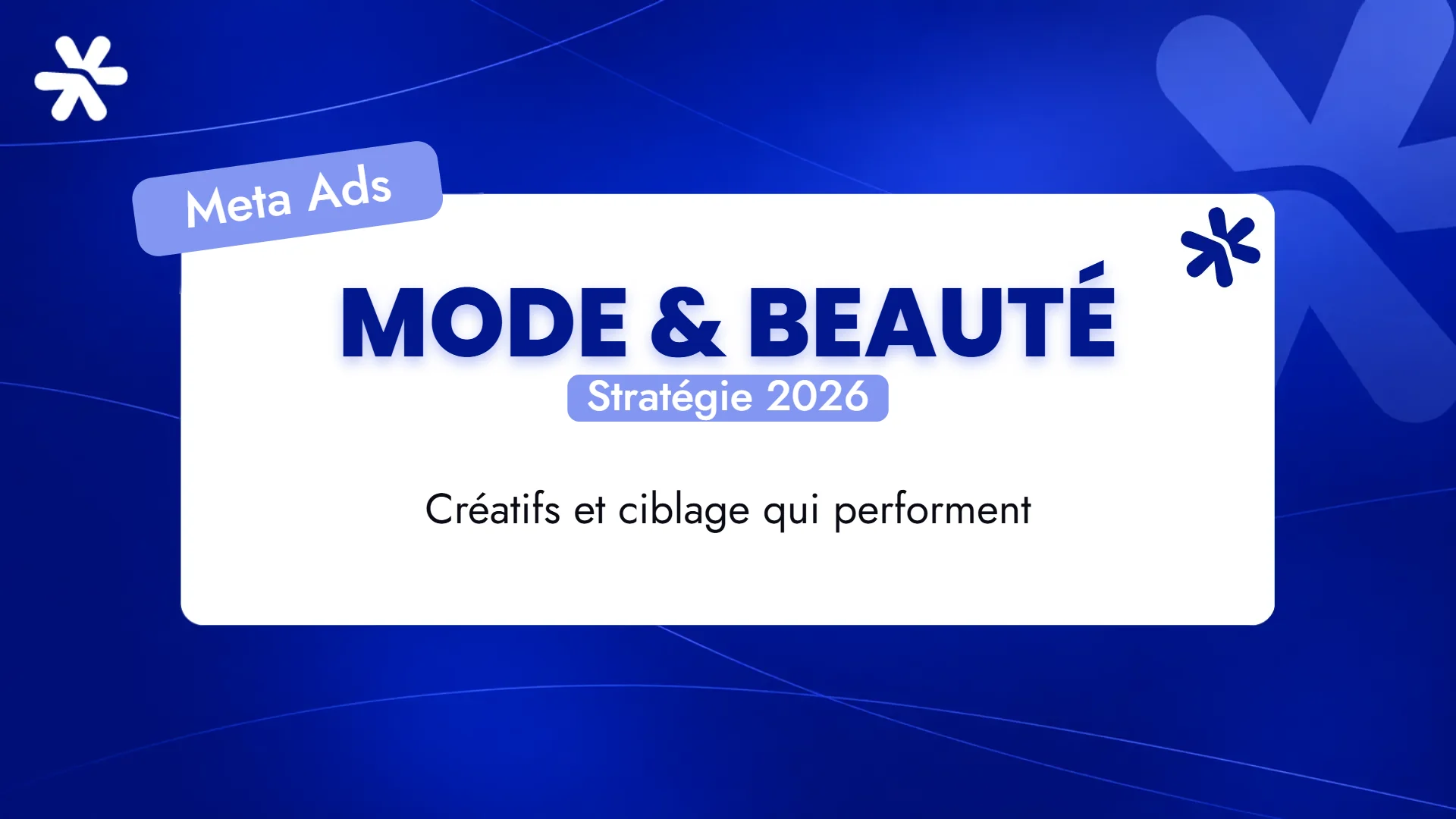 Mode & beauté – Stratégie 2026