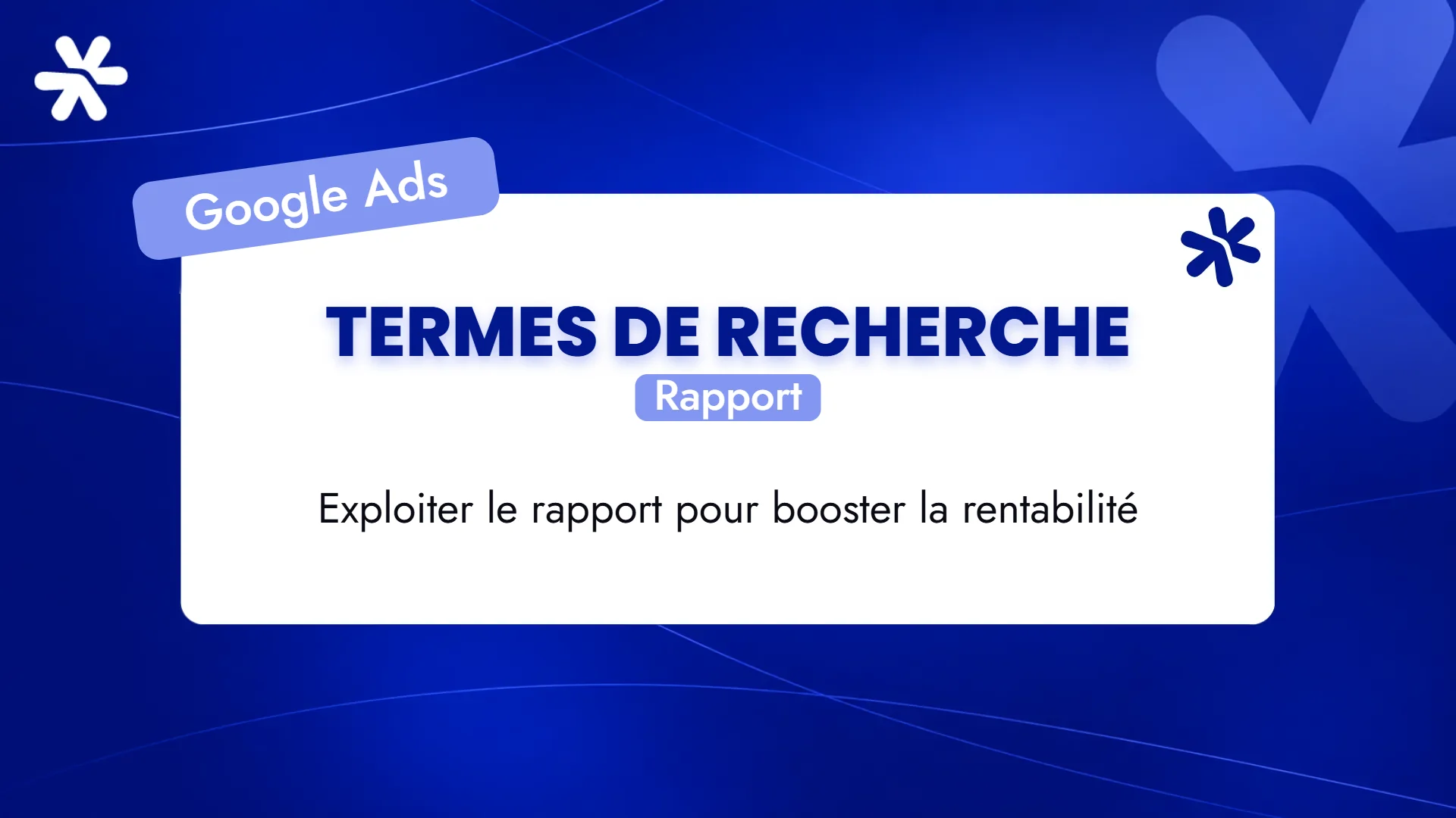 Termes de recherche – Rapport