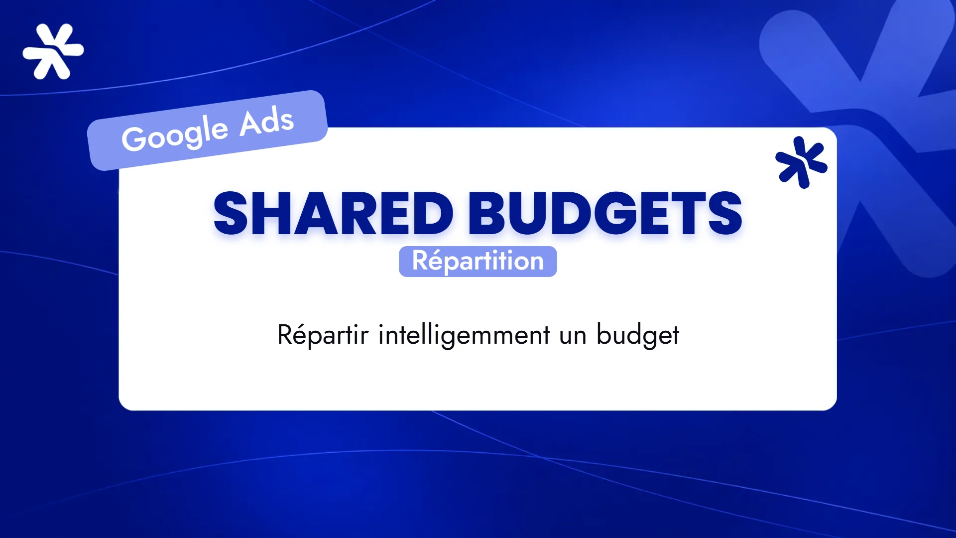 Shared Budgets – Répartition