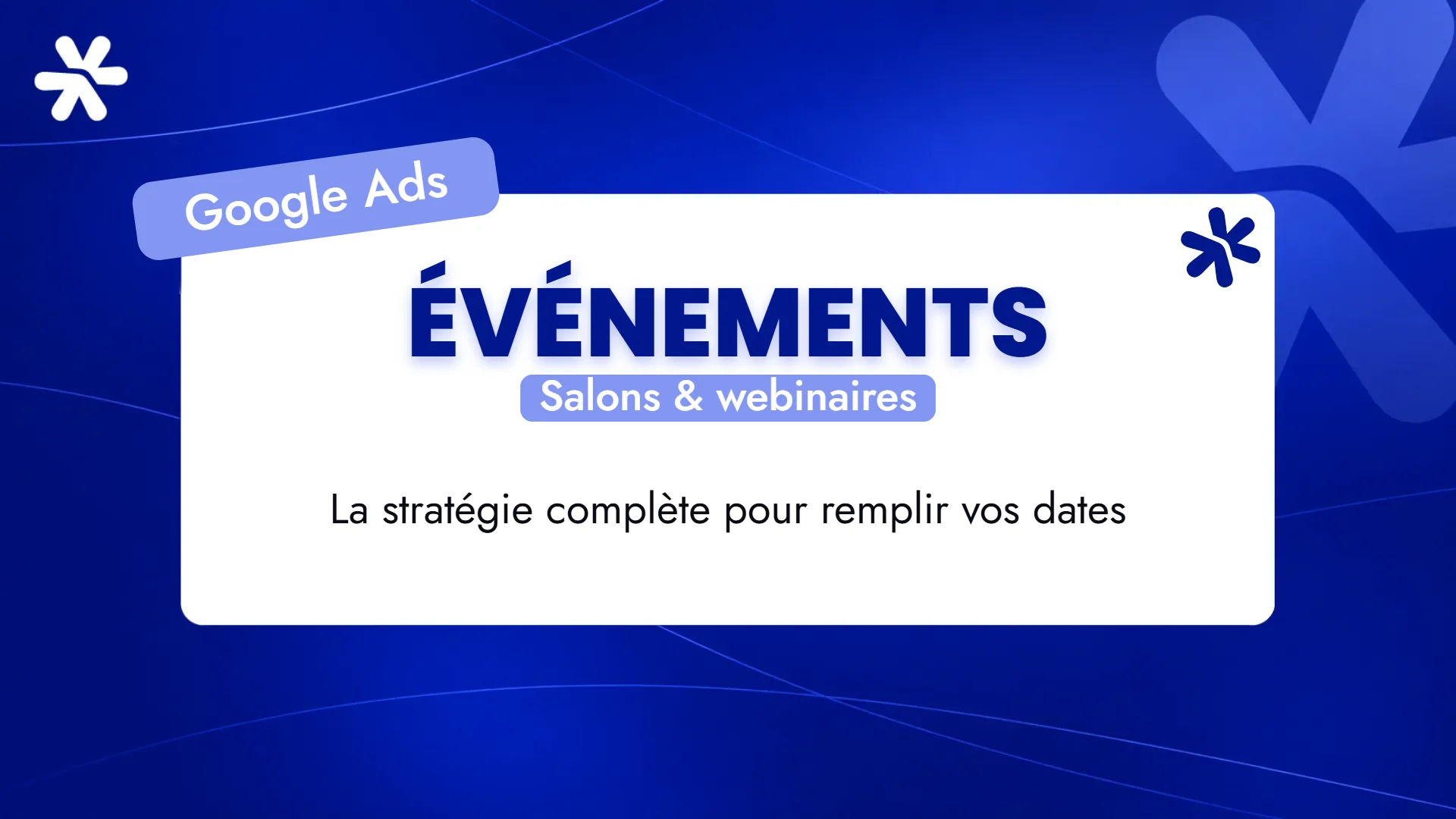 Événements – Salons & webinaires