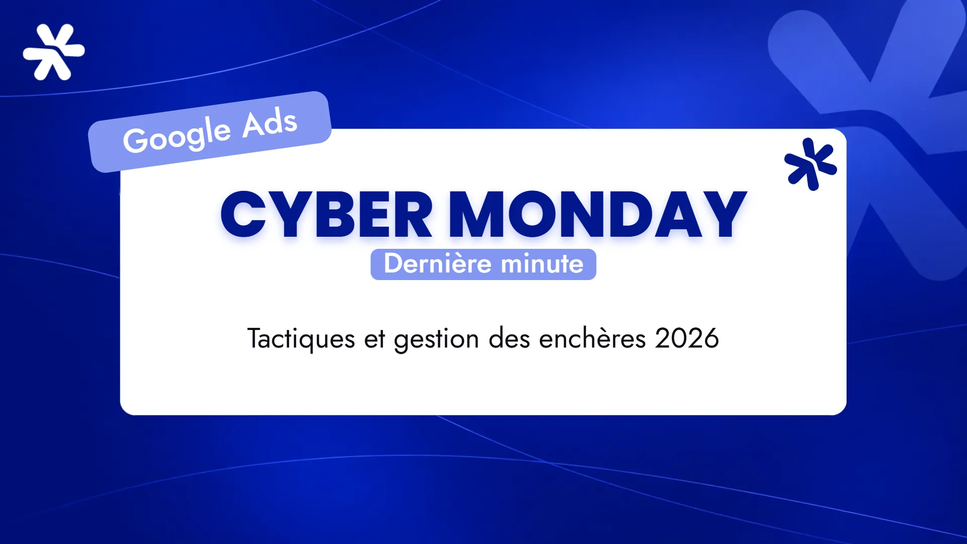 Cyber Monday – Dernière minute