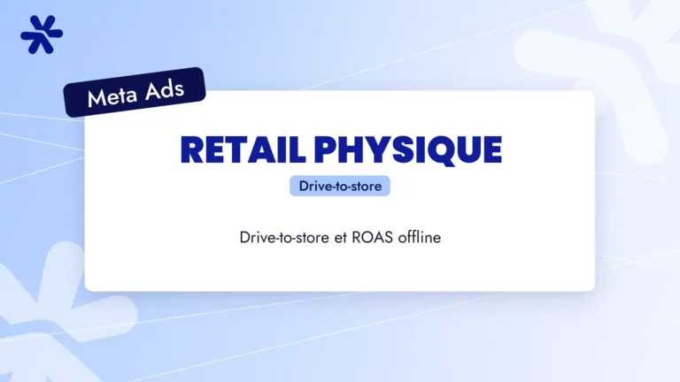 Meta Ads pour le retail physique : drive-to-store et ROAS offline