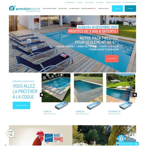 Génération Piscine : Google Ads, Meta Ads